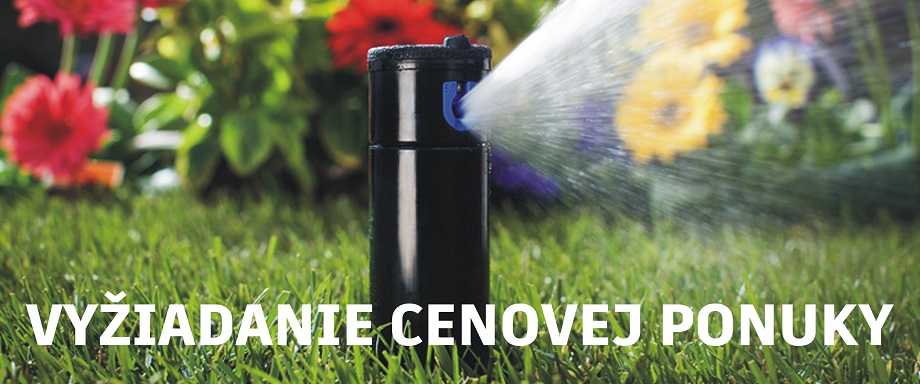 Automatická závlaha - Vyžiadanie cenovej ponuky 
